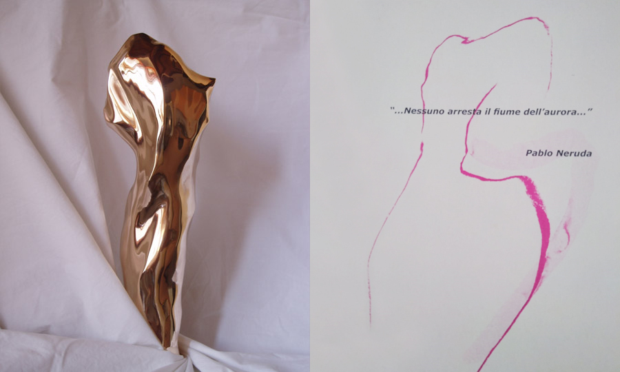 Ben Wijnen - Vita / Leven - Bronze - H45x10x10cm.